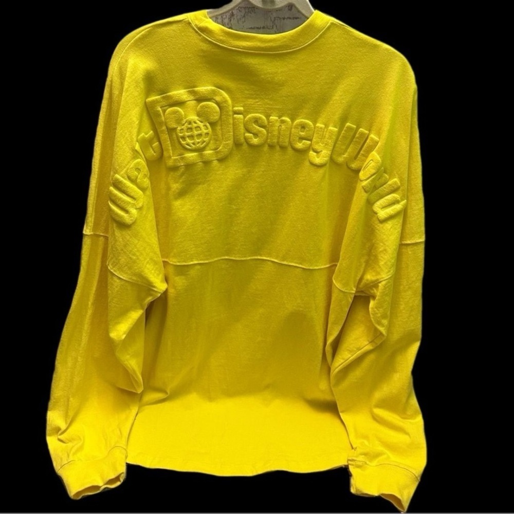 Disney Parks Spirit Jersey in Vibrant Yellow size L - Picture 2 of 10